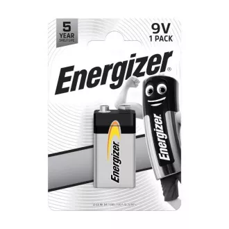 Energizer 6LR61 Everyday 9V 1csomag lúgos lúgos akkumulátor Energizer 6LR61 Everyday 9V 1csomag lúgos lúgos akkumulátor