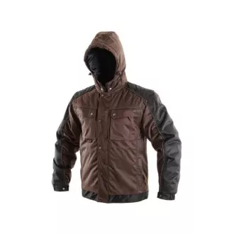 CXS IRVINE dzseki, téli, férfi, barna-fekete, XL-es méret CXS IRVINE dzseki, téli, férfi, barna-fekete, XL-es méret