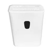 DESQ iratmegsemmisítő, 4 x 38 mm, 15l, keresztvágás, fehér
