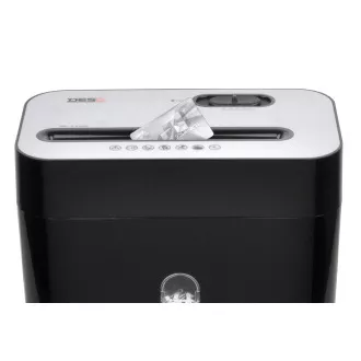 DESQ iratmegsemmisítő, 4 x 29 mm, 18 l, keresztvágás
