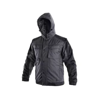 CXS IRVINE dzseki, téli, férfi, szürke-fekete, 2XL-es méret
