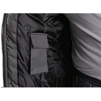 CXS IRVINE dzseki, téli, férfi, szürke-fekete, 2XL-es méret