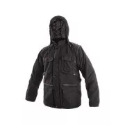 Férfi téli kabát GEORGIA, fekete, 2XL-es méret