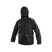 Férfi téli kabát GEORGIA, fekete, 3XL-es méret
