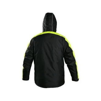 CXS BRIGHTON kabát, téli, férfi, fekete-sárga, S-es méret CXS BRIGHTON kabát, téli, férfi, fekete-sárga, S-es méret
