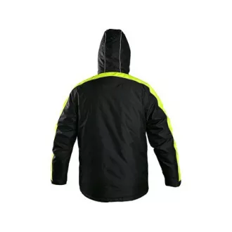 CXS BRIGHTON dzseki, téli, fekete-sárga, 3XL-es méret