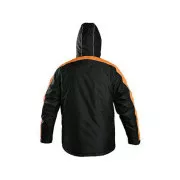 CXS BRIGHTON dzseki, téli, fekete-narancssárga, 4XL-es méret
