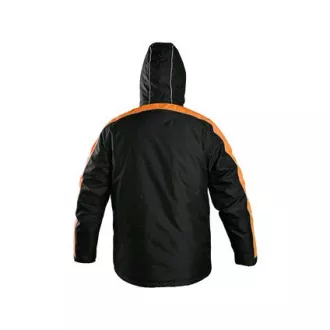 CXS BRIGHTON dzseki, téli, fekete-narancssárga, 4XL-es méret