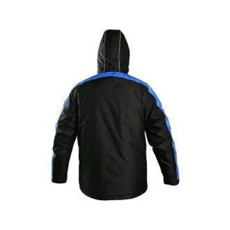 CXS BRIGHTON kabát, téli, férfi, fekete-kék, 2XL-es méret CXS BRIGHTON kabát, téli, férfi, fekete-kék, 2XL-es méret