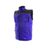 Férfi téli mellény SEATTLE, kék-fekete, 2XL-es méret