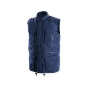 Férfi téli mellény OHIO, kék, 3XL-es méret