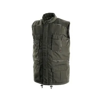 Férfi téli mellény OHIO, zöld, 3XL-es méret Férfi téli mellény OHIO, zöld, 3XL-es méret