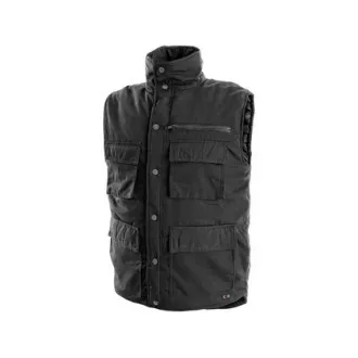 DENVER mellény, téli, fekete, L-es méret