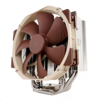 NOCTUA CPU-hűtő NH-U14S, 1x 140mm, LGA1851, AM5, barna/ezüst