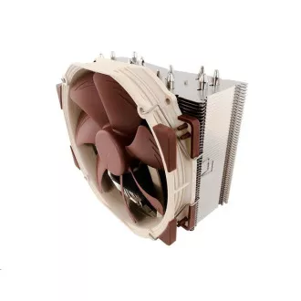 NOCTUA CPU-hűtő NH-U14S, 1x 140mm, LGA1851, AM5, barna/ezüst