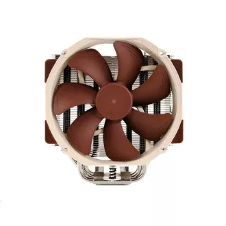 NOCTUA CPU-hűtő NH-U14S, 1x 140mm, LGA1851, AM5, barna/ezüst