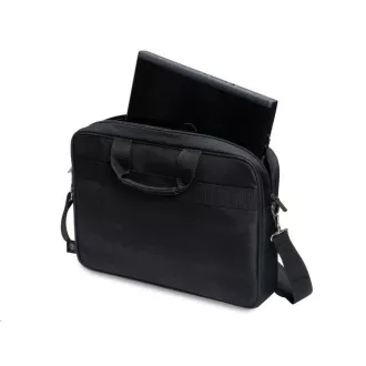 DICOTA Value Toploading Kit 14-16, Laptop táska csatlakoztatott optikai egérrel, fekete színben