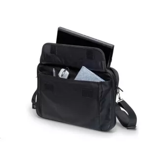 DICOTA Value Toploading Kit 14-16, Laptop táska csatlakoztatott optikai egérrel, fekete színben
