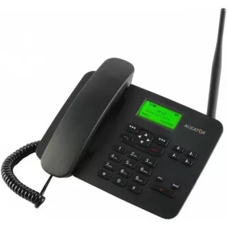 Aligátor GSM asztali telefon T100, fekete Aligátor GSM asztali telefon T100, fekete