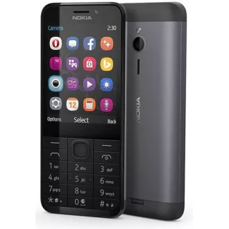 Nokia 230 Dual SIM, sötétezüst Nokia 230 Dual SIM, sötétezüst