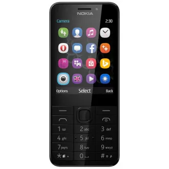 Nokia 230 Dual SIM, ezüst - Felbontott