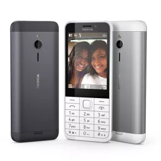 Nokia 230 Dual SIM, ezüst - Felbontott