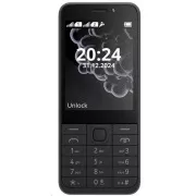 Nokia 230 Dual SIM, fekete (2024), (CZ, SK, HU)