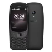 Nokia 6310 Dual SIM, fekete (2024), (CZ, SK, HU)