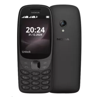 Nokia 6310 Dual SIM, fekete (2024), (CZ, SK, HU)