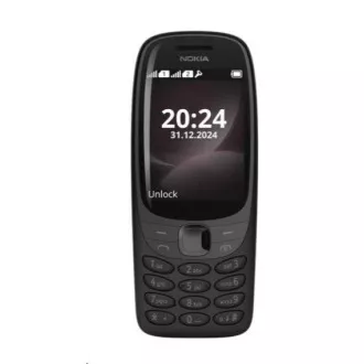 Nokia 6310 Dual SIM, fekete (2024), (CZ, SK, HU)