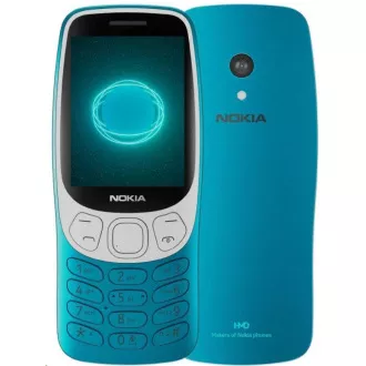 Nokia 3210 Dual SIM, 4G, VoLTe, kék, (CZ, SK, HU)