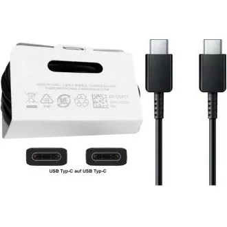 Samsung adatkábel EP-DG977BBE, USB-C -> USB-C, fekete (tömeges)