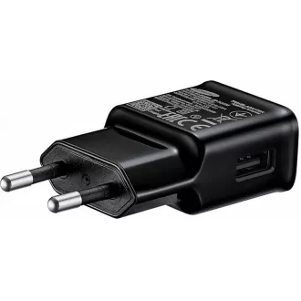 Samsung hálózati töltő EP-TA200EBE   EP-DG970BBE, USB-C, 15 W, fekete - ömlesztett állapotban