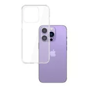 3mk védőburkolat átlátszó tok Apple iPhone 15 Pro készülékhez, átlátszó