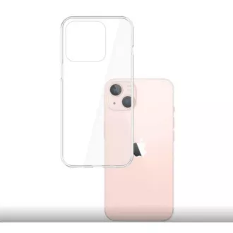 3mk védőburkolat átlátszó tok Apple iPhone 15 készülékhez, átlátszó