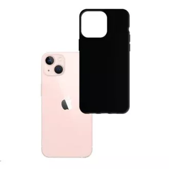 3mk Védőborító matt tok Apple iPhone 15 készülékhez, Fekete