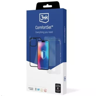3mk Comfort Set 4 az 1-ben az Apple iPhone 15 Plus készülékhez 3mk Comfort Set 4 az 1-ben az Apple iPhone 15 Plus készülékhez