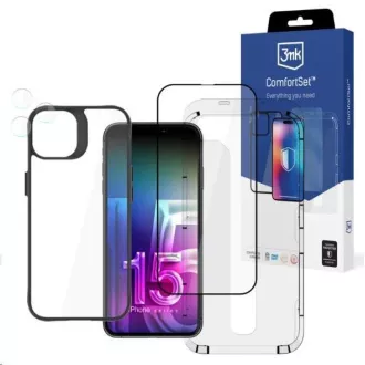 3mk Comfort Set 4 az 1-ben Apple iPhone 15 Pro készülékhez