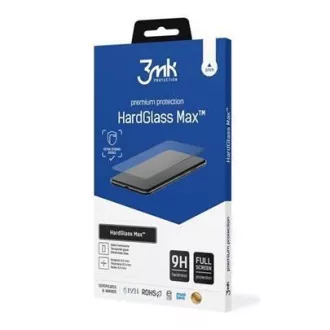 3mk edzett üveg HardGlass MAX Fekete Apple iPhone 15 Pro Max készülékhez