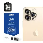 3mk Lens Protection Pro az Apple iPhone 15 Pro Max készülékhez, Sötétarany