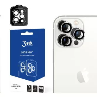 3mk Lencse Protection Pro az Apple iPhone 15 Pro készülékhez, ezüst