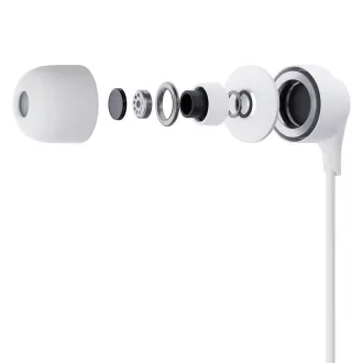 3mk fejhallgató - Vezetékes fülhallgató USB-C, fehér