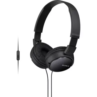 SONY sztereó fejhallgató MDR-ZX110AP, fekete SONY sztereó fejhallgató MDR-ZX110AP, fekete