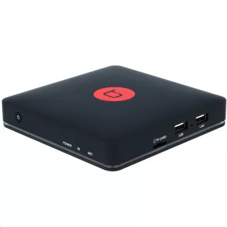 Techbite multimédiás központ Flix TV Box 4K, Wi-Fi, LAN, HDMI, 2x USB, Android TV 8.0