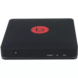 Techbite multimédiás központ Flix TV Box 4K, Wi-Fi, LAN, HDMI, 2x USB, Android TV 8.0