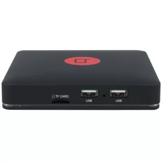 Techbite multimédiás központ Flix TV Box 4K, Wi-Fi, LAN, HDMI, 2x USB, Android TV 8.0