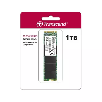 TRANSCEND SSD MTS832S, egyoldalas, 1TB, M.2 2280, SATA B M kulcs, TLC TRANSCEND SSD MTS832S, egyoldalas, 1TB, M.2 2280, SATA B M kulcs, TLC