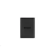 TRANSCEND Külső SSD ESD270C 500 GB, hordozható, USB 3.1 Gen.2, C és A típus, két kábel 520/460 MB/s, fekete színű