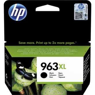 HP 963-XL (3JA30AE#301) - patron, black (fekete)