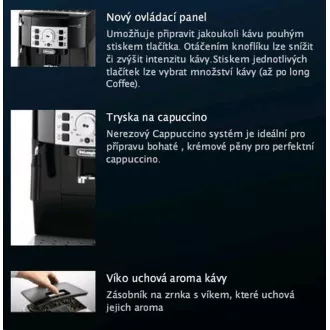 DeLonghi ECAM 22.110 B automata eszpresszógép